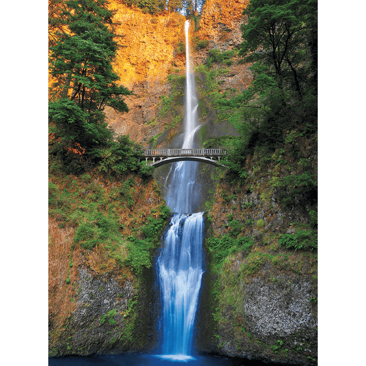 Rompecabezas 1000 piezas Multnomah Falls, Oregon USA - Eurographics (6000-0546) - Ingenio Destreza Mental