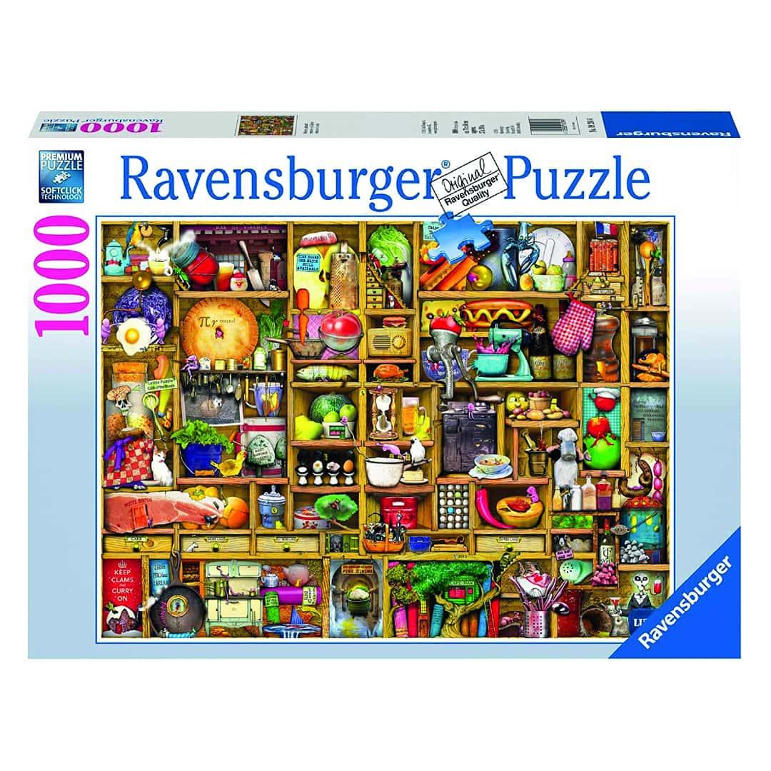 Rompecabezas 1000 piezas Cocina Curiosa - Ravensburger (19298) - Ingenio Destreza Mental