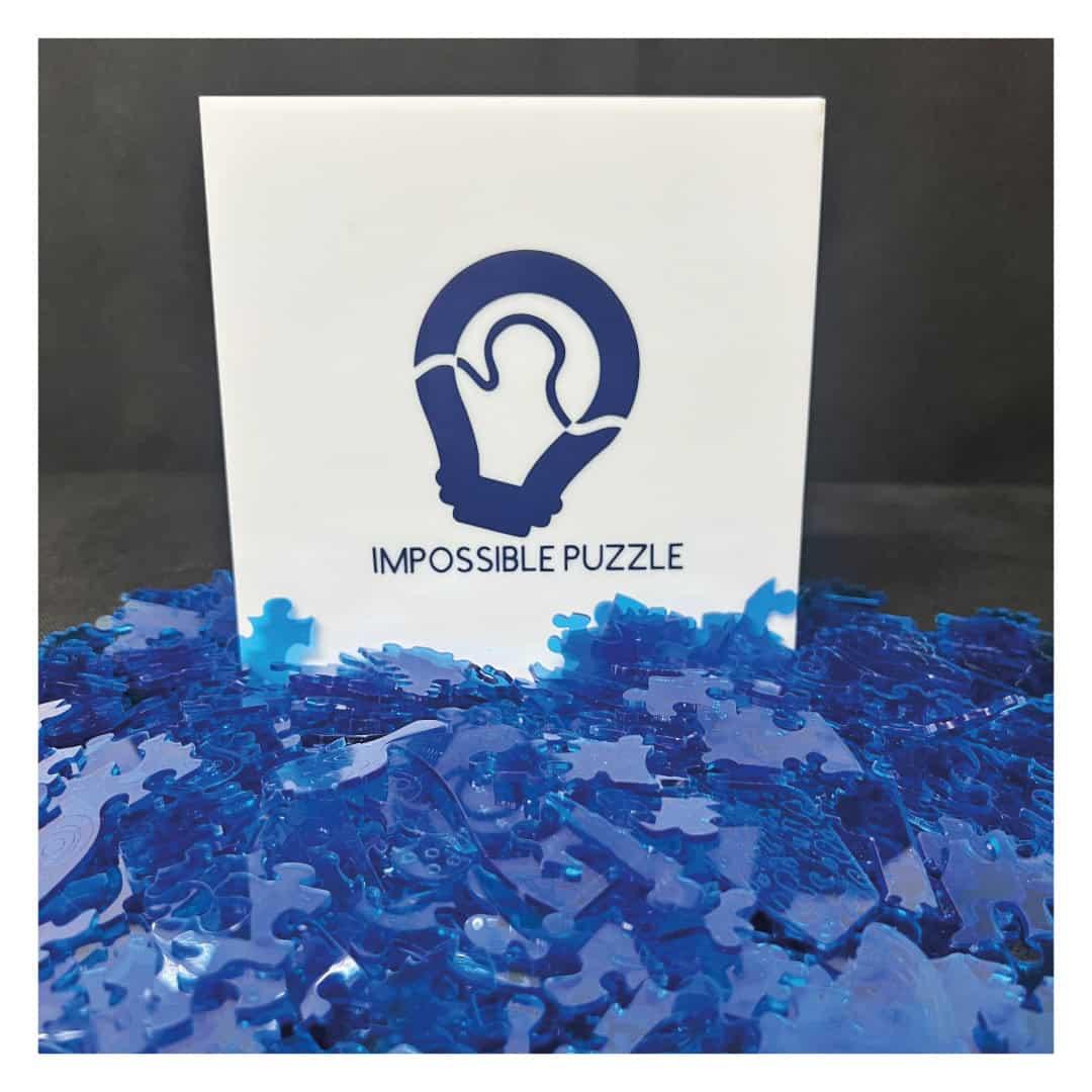 Colección Impossible Puzzle x 4 Rompecabezas (Green + Blue + Orange + Crystal Clear) - Ingenio Destreza Mental