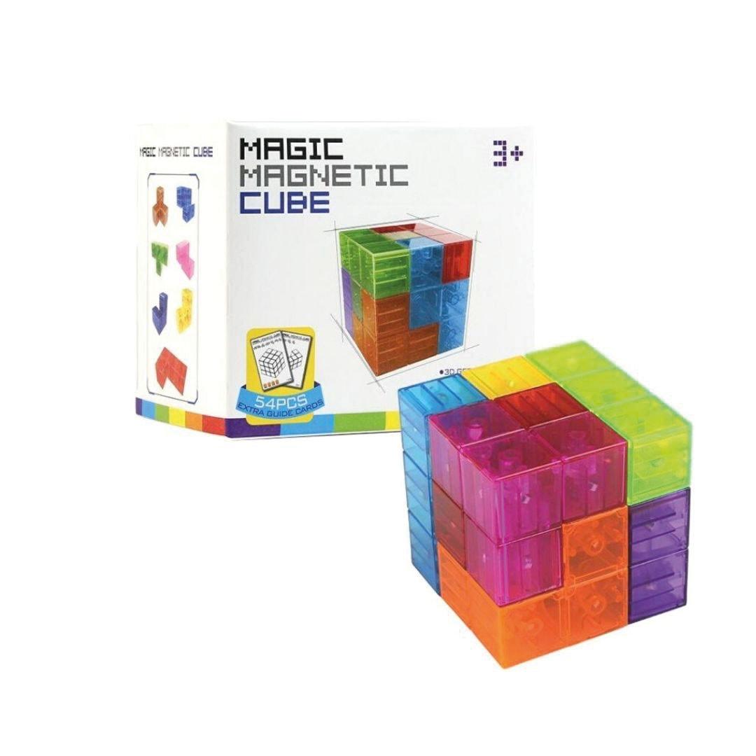 Magnetic Cube - El Cubo Magnético de la Imaginación (730B) - Ingenio Destreza Mental