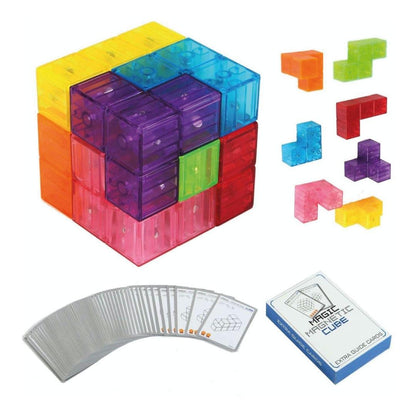 Magnetic Cube - El Cubo Magnético de la Imaginación (730B) - Ingenio Destreza Mental