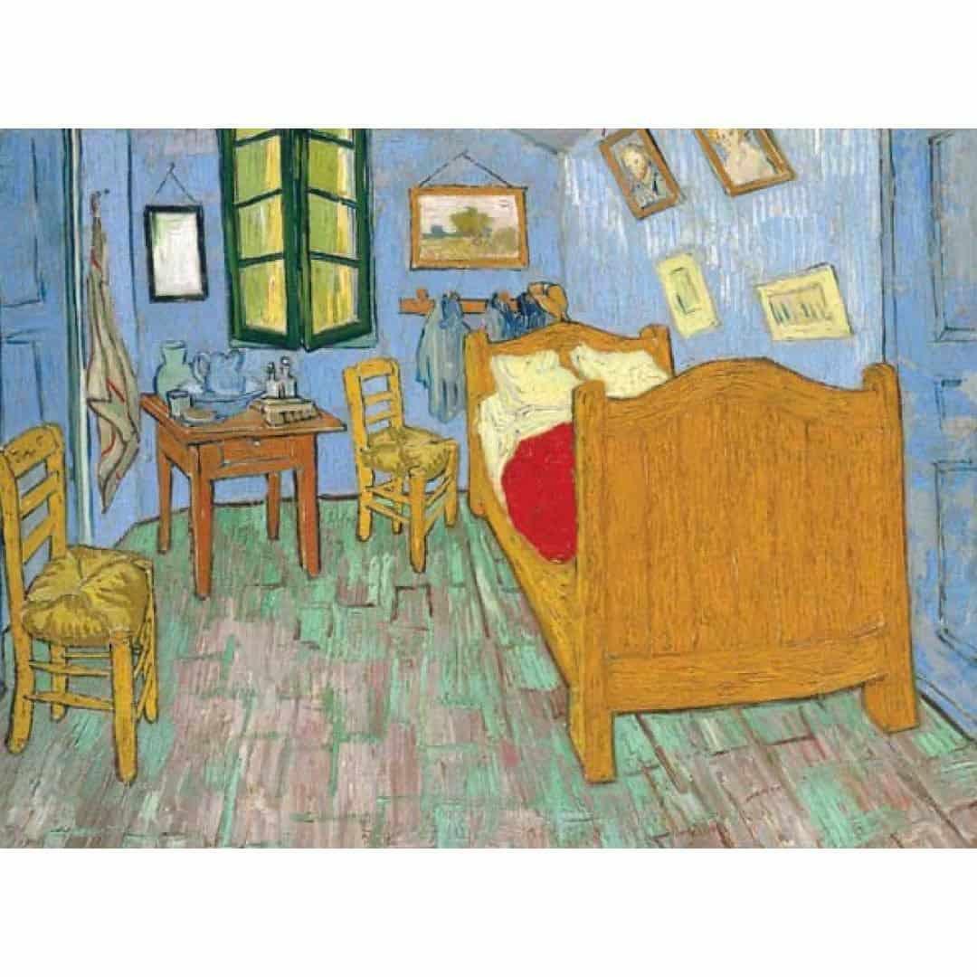 Rompecabezas 4000 piezas El dormitorio en Arlés de Vicent Van Gogh 400-023 - Ingenio Destreza Mental