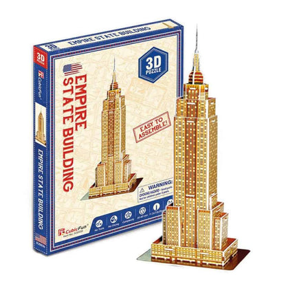 Rompecabezas 3D Empire State BuilDing Mini - Ingenio Destreza Mental