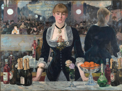 Rompecabezas 1000 piezas Un bar aux Folies Bergère, Édouard Manet (100-185) - Ingenio Destreza Mental