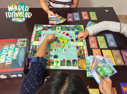 Juego de Mesa World Traveler Edición Colombia - Ingenio Destreza Mental