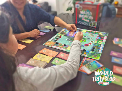 Juego de Mesa World Traveler Edición Colombia - Ingenio Destreza Mental