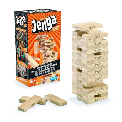 Juego de Mesa Jenga Clásico A2120 - Ingenio Destreza Mental