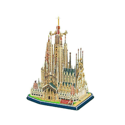 Rompecabezas 3D Sagrada Família Colección NATGEO - Ingenio Destreza Mental