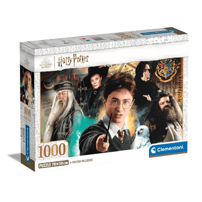 Rompecabezas 1000 piezas Harrry Potter - Clementoni (39787) - Ingenio Destreza Mental