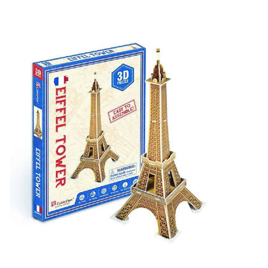 Rompecabezas 3D Torre Eiffel Mini - Ingenio Destreza Mental