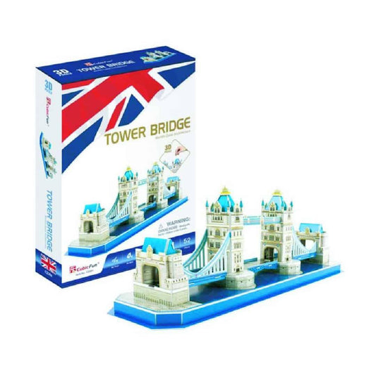 Rompecabezas 3D Tower Bridge, Londres Mediano - Ingenio Destreza Mental