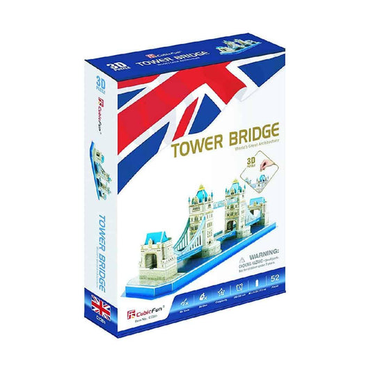 Rompecabezas 3D Tower Bridge, Londres Mediano - Ingenio Destreza Mental