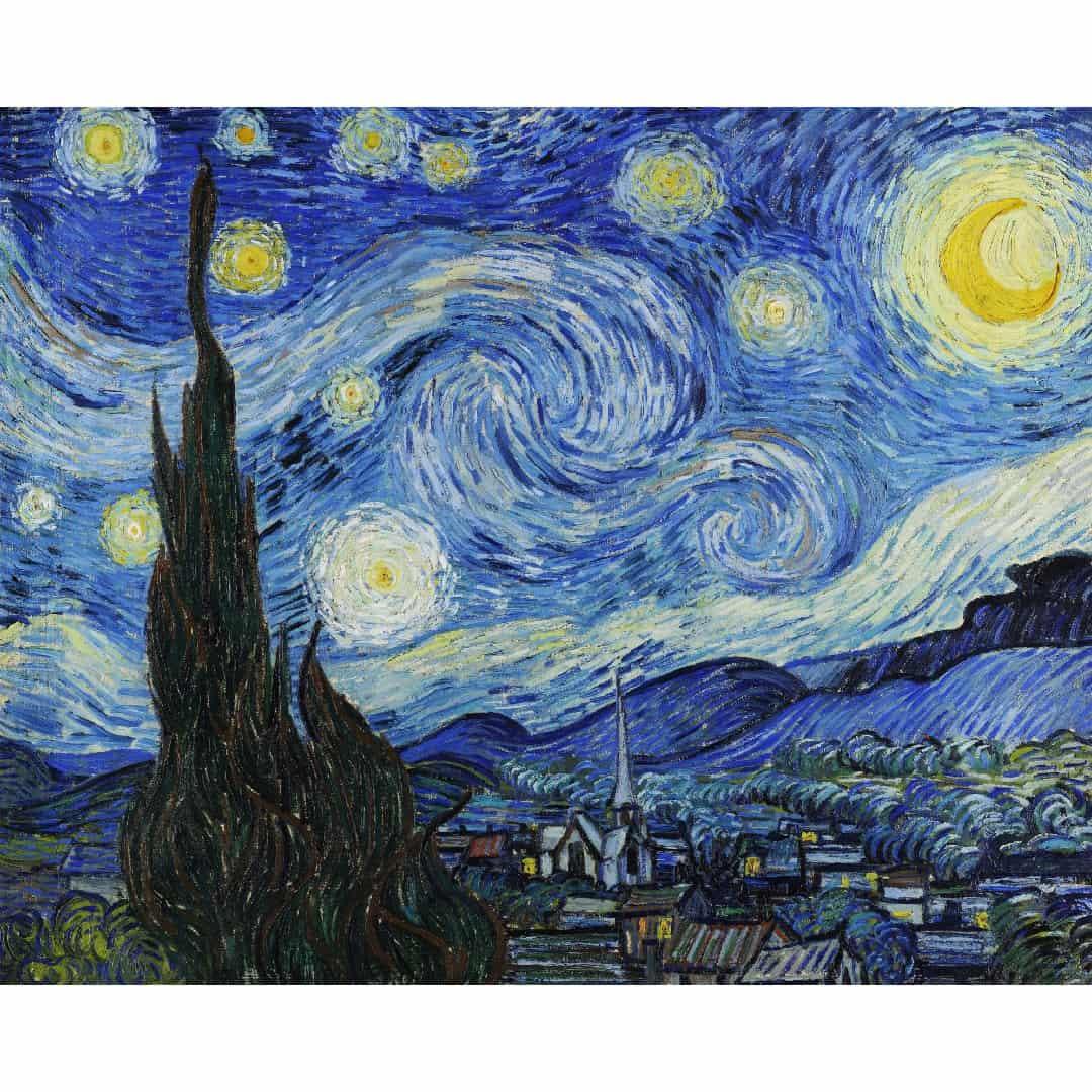 Rompecabezas 1000 piezas Van Gogh, Starry Night - Ingenio Destreza Mental