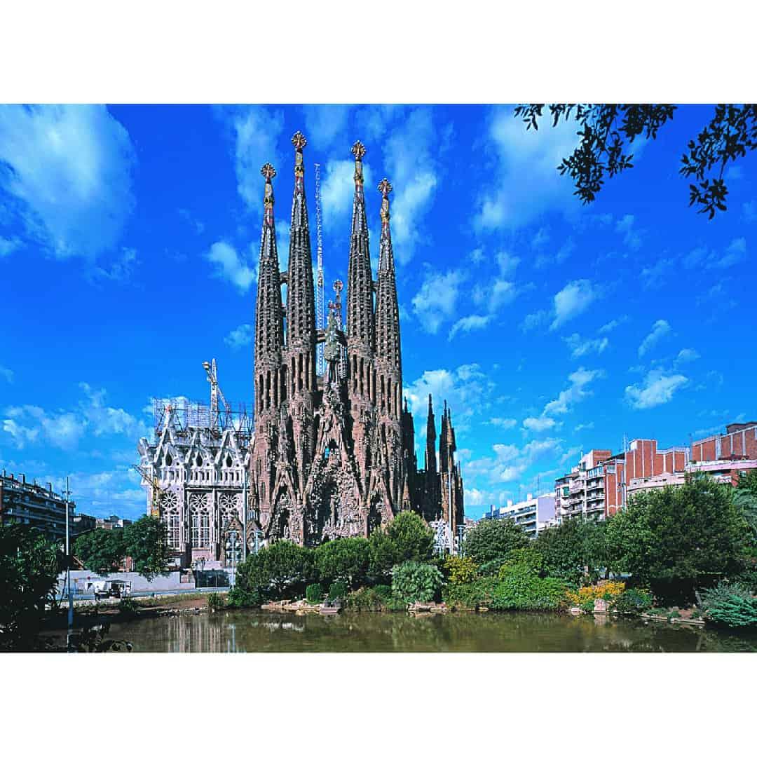 Rompecabezas Mini 500 piezas Sagrada Familia, España - Tamaño A4 M50-006 - Ingenio Destreza Mental