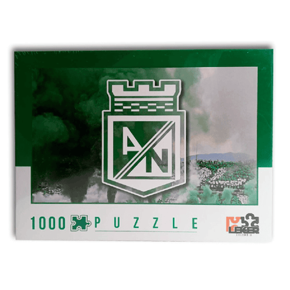 Rompecabezas 1000 piezas Escudo Atlético Nacional (202202) - Ingenio Destreza Mental