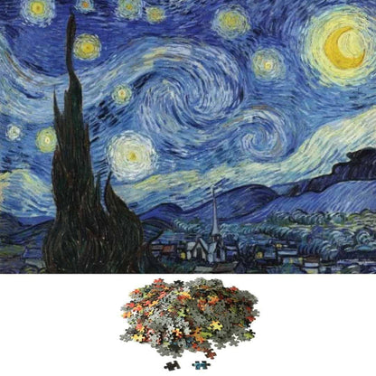 Rompecabezas 500 piezas Starry Night 50-103 - Ingenio Destreza Mental