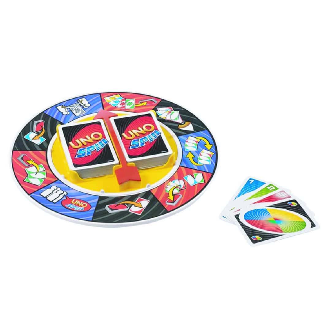 Juego de Mesa UNO Spin - Ingenio Destreza Mental