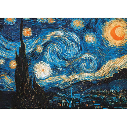 Rompecabezas Mini 1000 piezas Starry Night Tamaño A3 M100-025 - Ingenio Destreza Mental