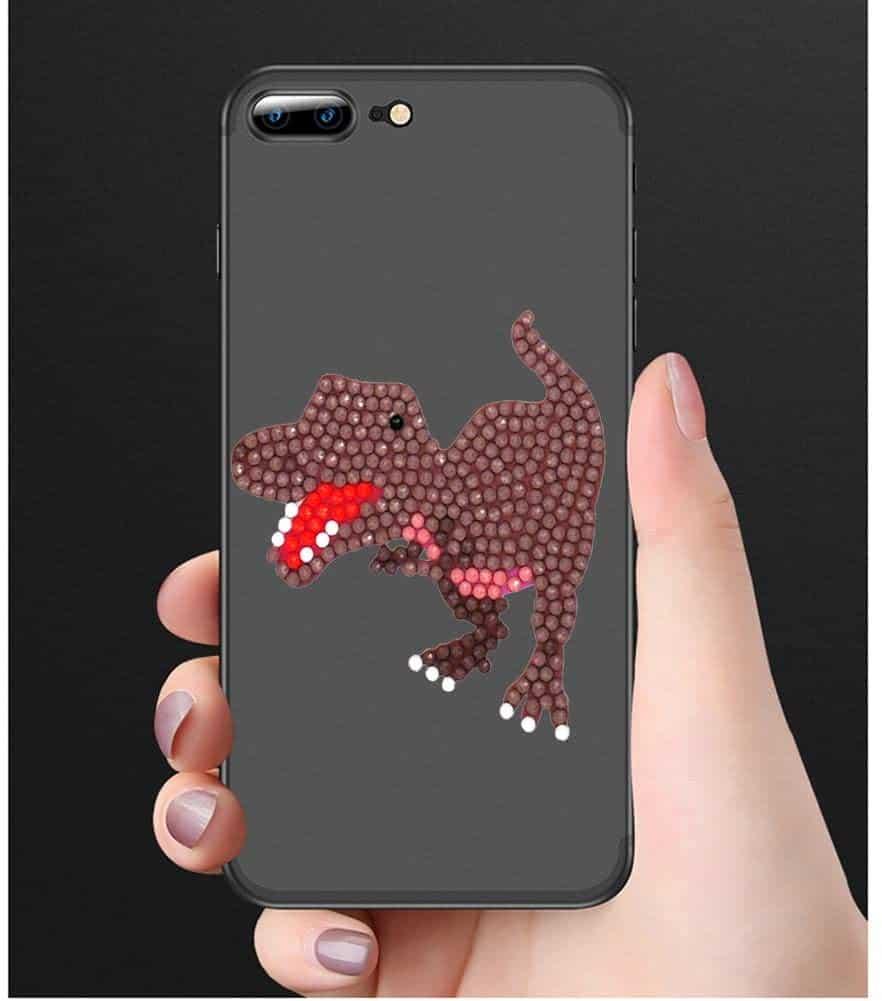 Arte 5D Diamante - Stickers Dinosaurios - Ingenio Destreza Mental