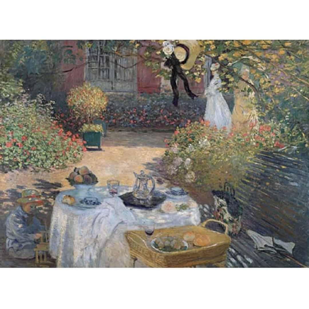 Rompecabezas 4000 piezas El Desayuno de Claude Monet 400-025 - Ingenio Destreza Mental