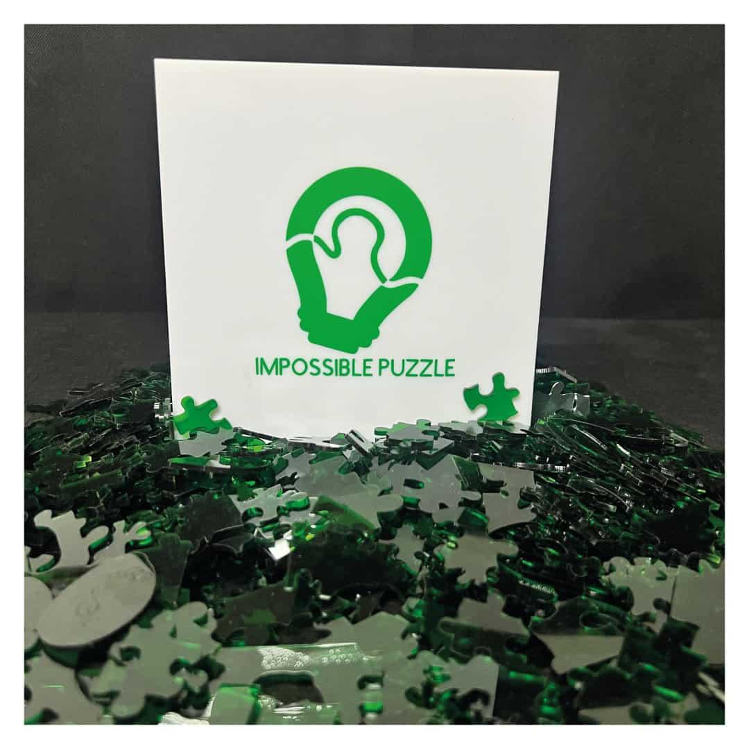 Rompecabezas Green Impossible Puzzle - Ingenio Destreza Mental