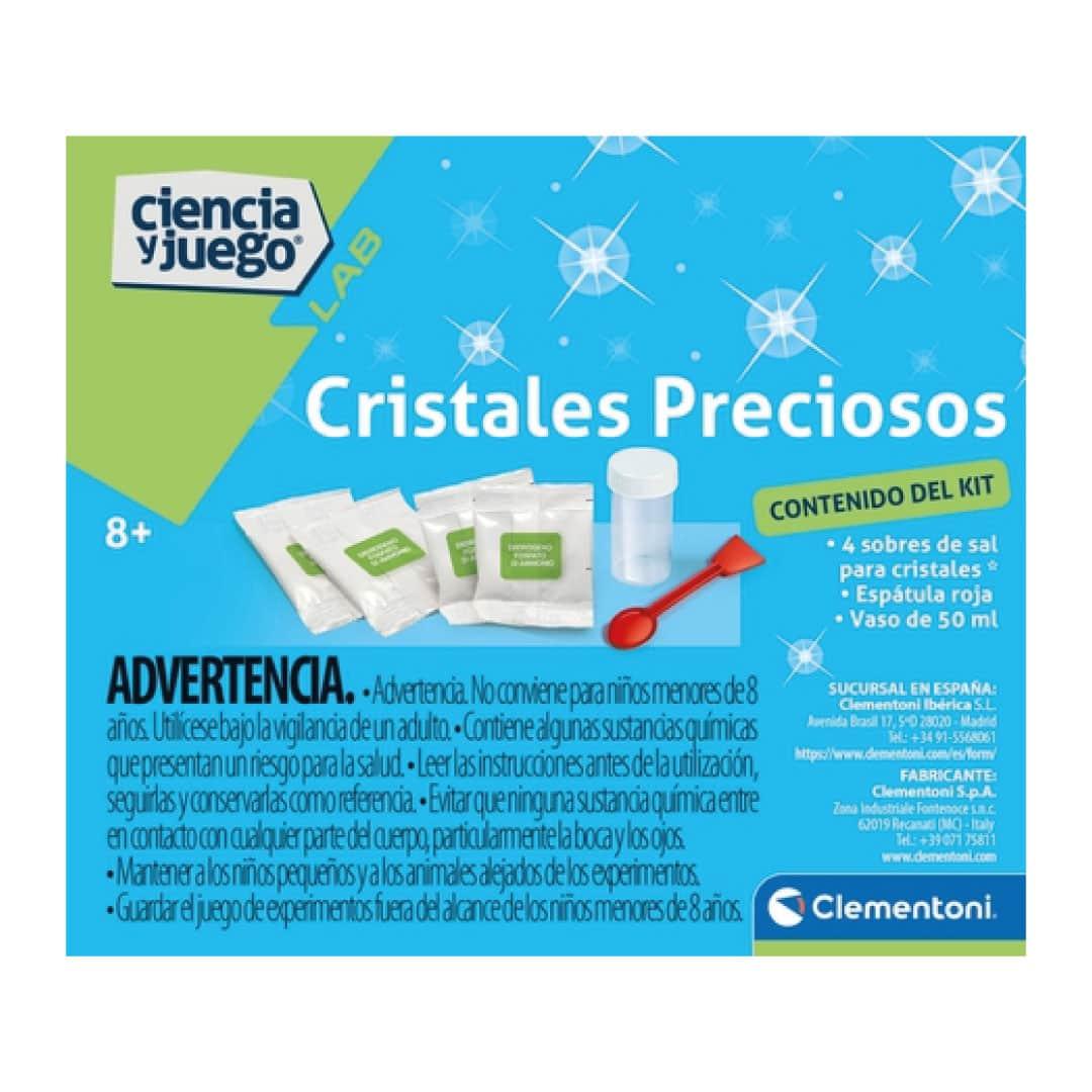 Mini Fábrica Cristales Preciosos - Ciencia y Juego - Ingenio Destreza Mental