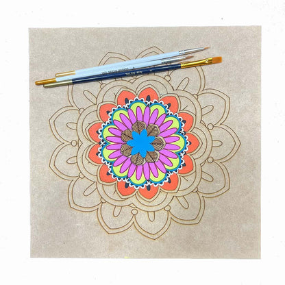 Kit de Arte MeditArt - Mandala #2 - Ingenio Destreza Mental