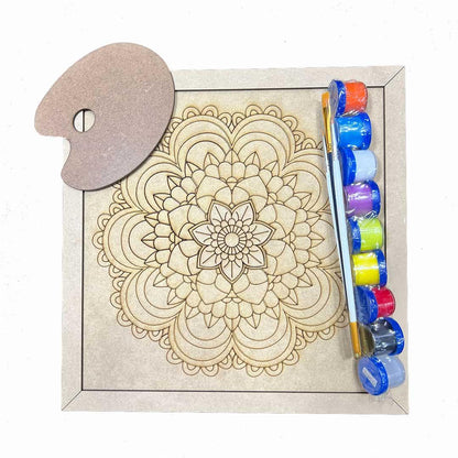 Kit de Arte MeditArt - Mandala #2 - Ingenio Destreza Mental