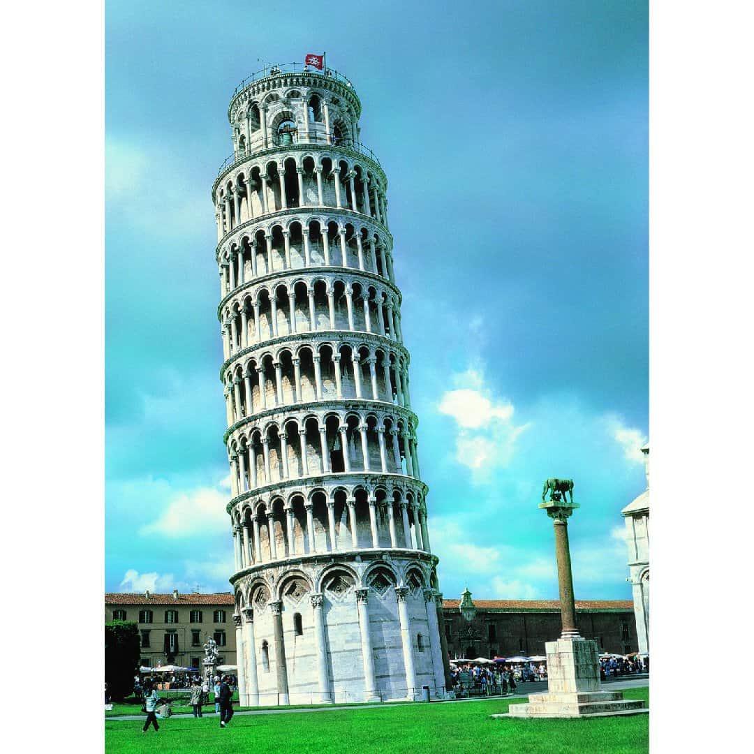 Rompecabezas Mini 1000 piezas Torre de Pisa Tamaño A3 M100-007 - Ingenio Destreza Mental