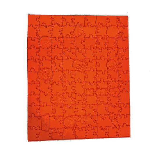 Rompecabezas Impossible Puzzle Mini - Orange 100 piezas - Ingenio Destreza Mental