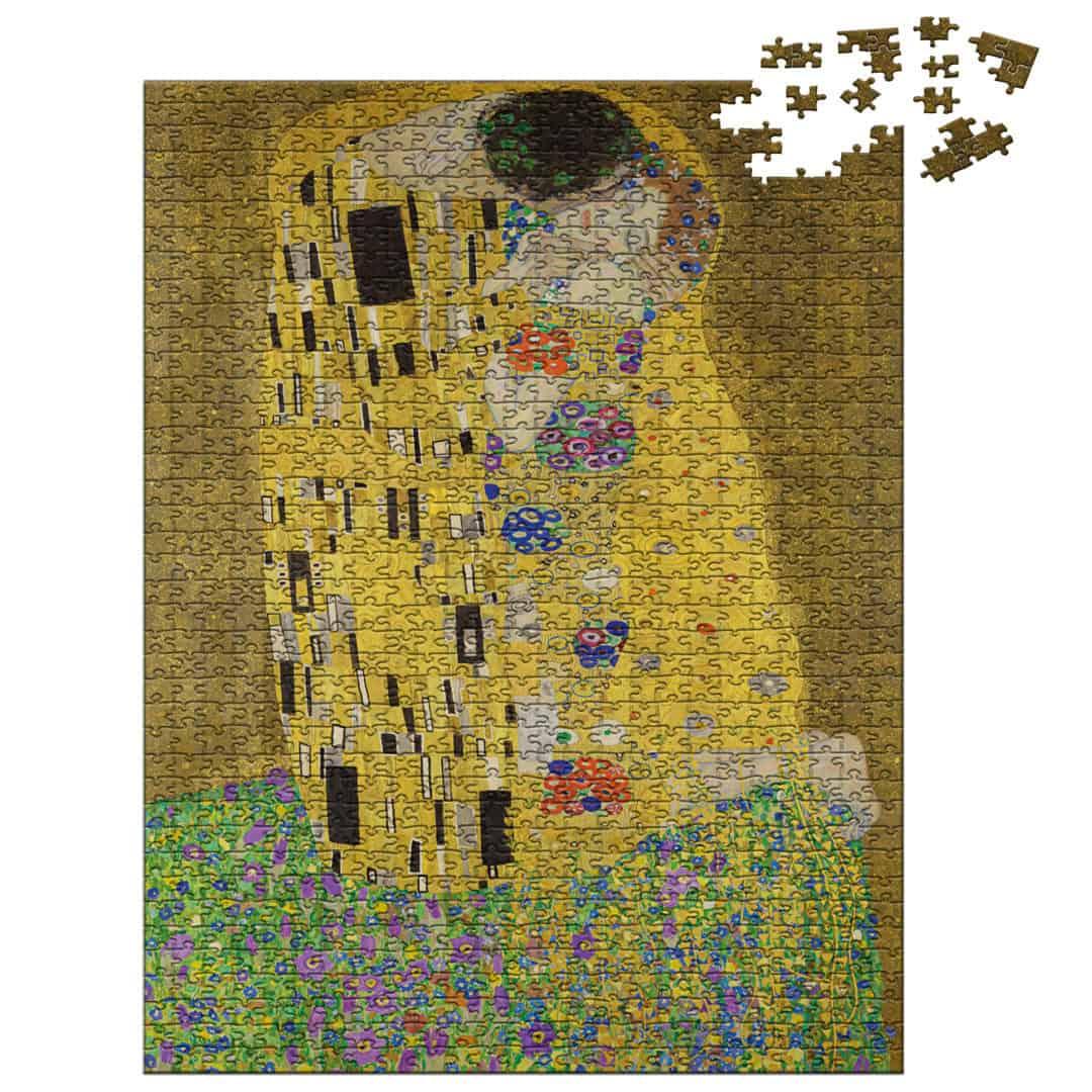 Rompecabezas 1000 piezas El Beso, Gustav Klimt (ING103) - Ingenio Destreza Mental