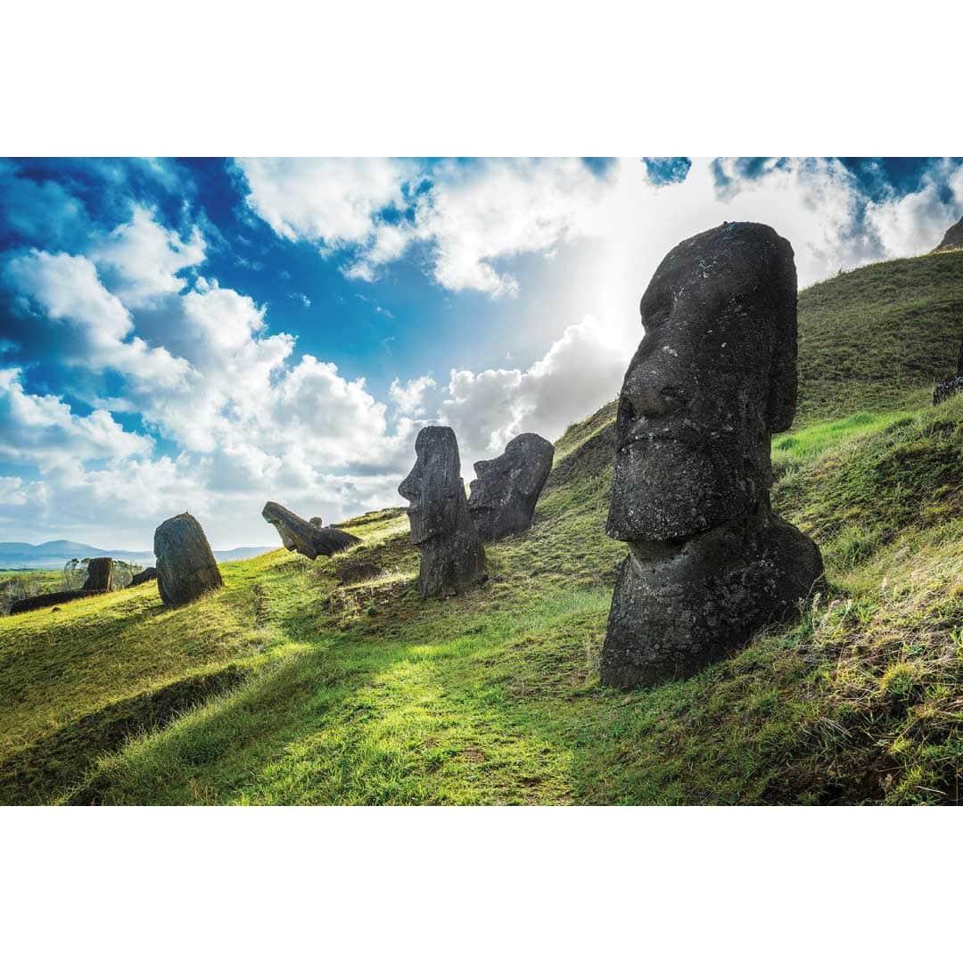 Rompecabezas 1000 piezas Isla de Pascua, Chile (100-402) - Ingenio Destreza Mental