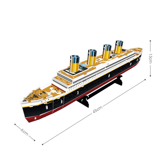 Rompecabezas 3D Titanic Mediano