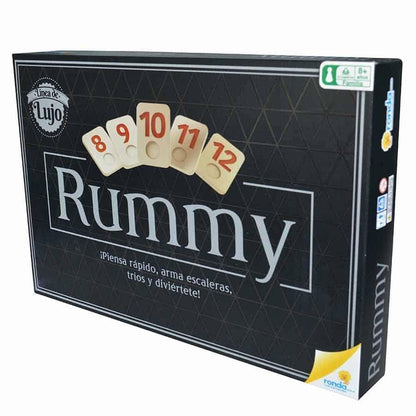 Juego de Mesa Rummy de Lujo - Ingenio Destreza Mental