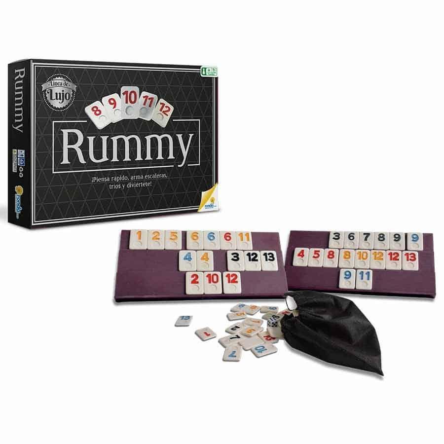 Juego de Mesa Rummy de Lujo - Ingenio Destreza Mental