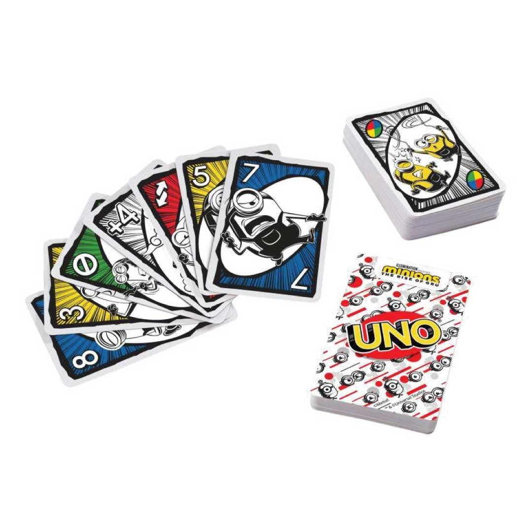 Juego de Mesa UNO Minions Cartas - Ingenio Destreza Mental