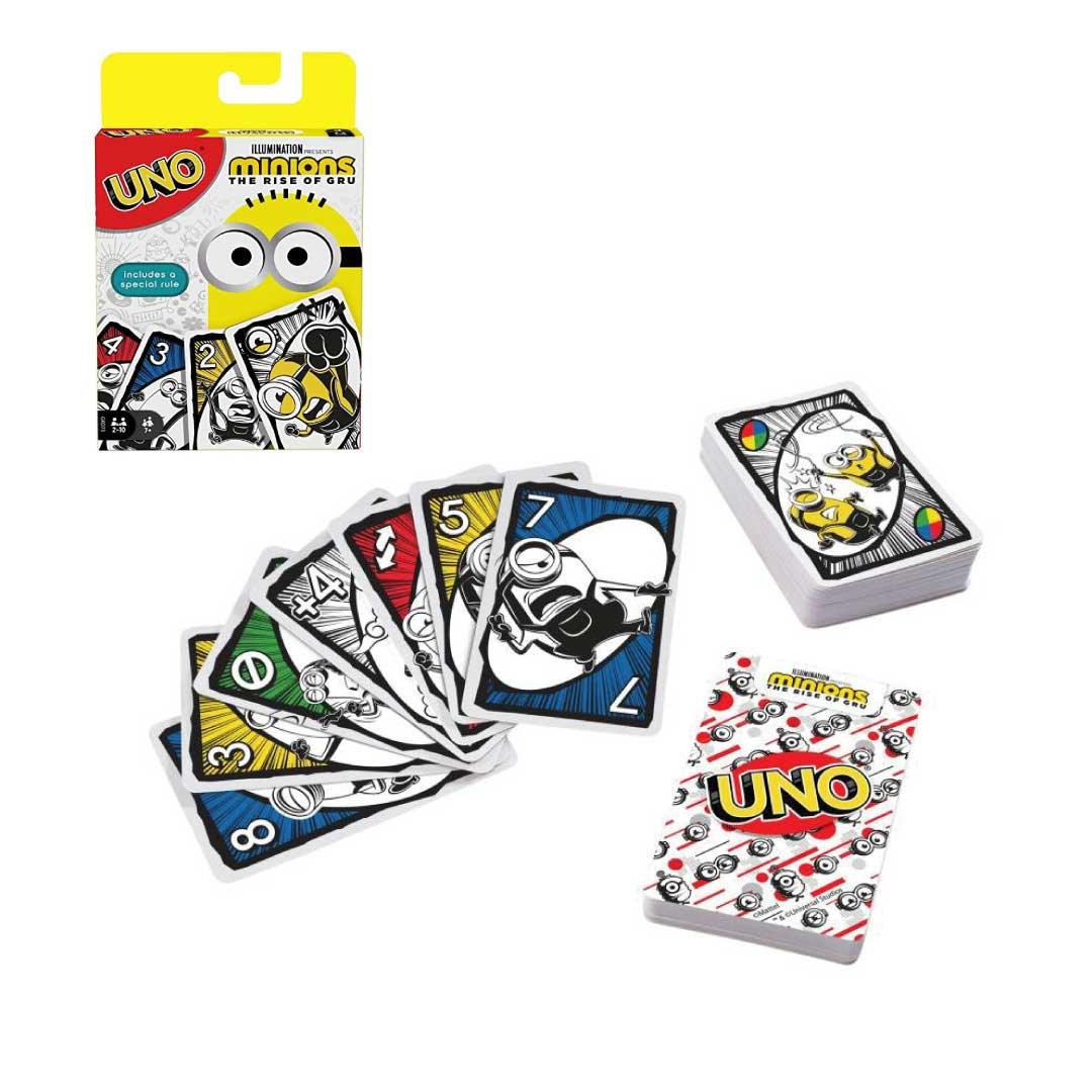 Juego de Mesa UNO Minions Cartas - Ingenio Destreza Mental