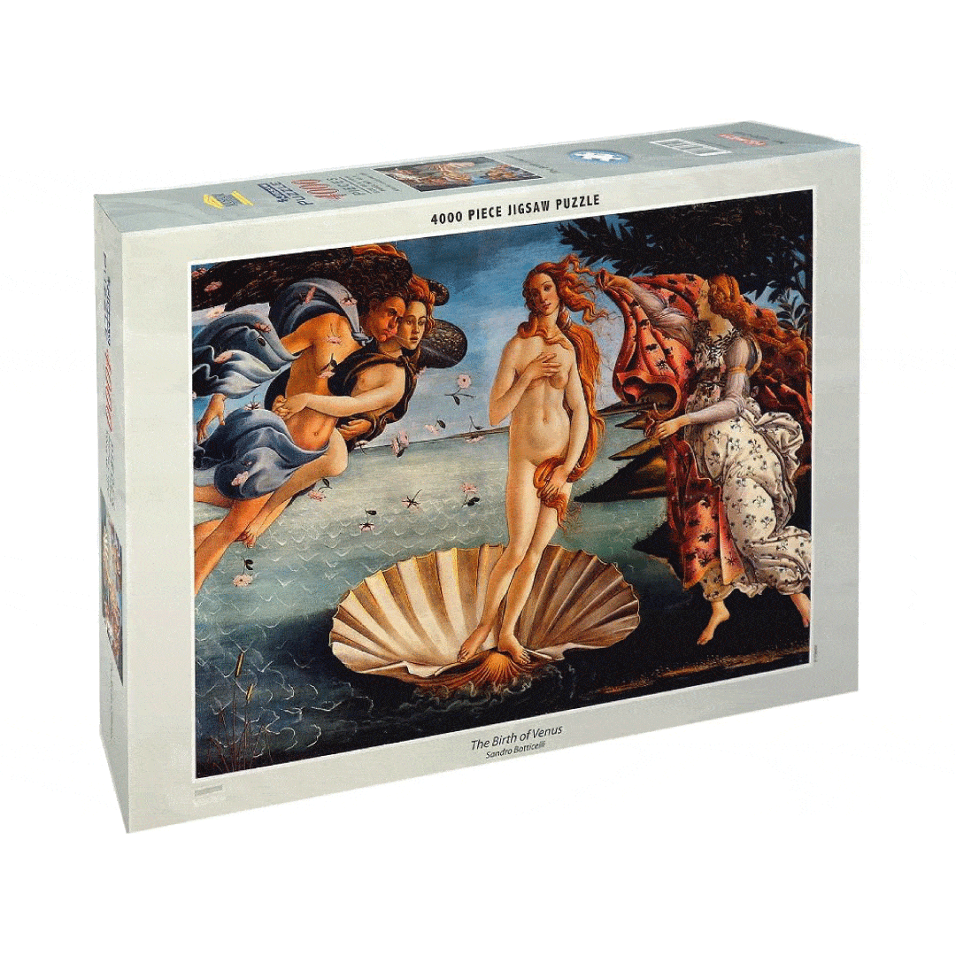 Rompecabezas 1000 piezas El Nacimiento de Venus, Botticelli (100-009) - Ingenio Destreza Mental