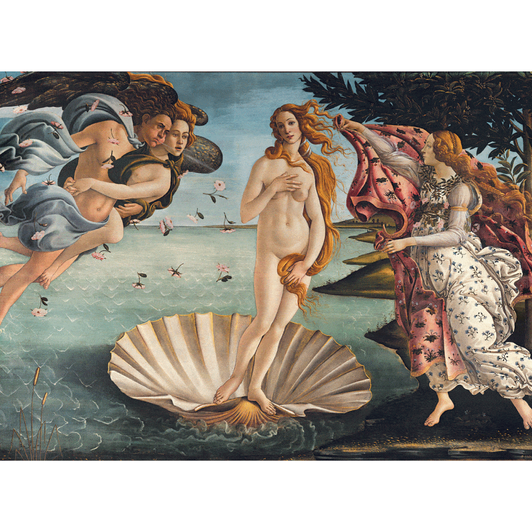 Rompecabezas 1000 piezas El Nacimiento de Venus, Botticelli (100-009) - Ingenio Destreza Mental