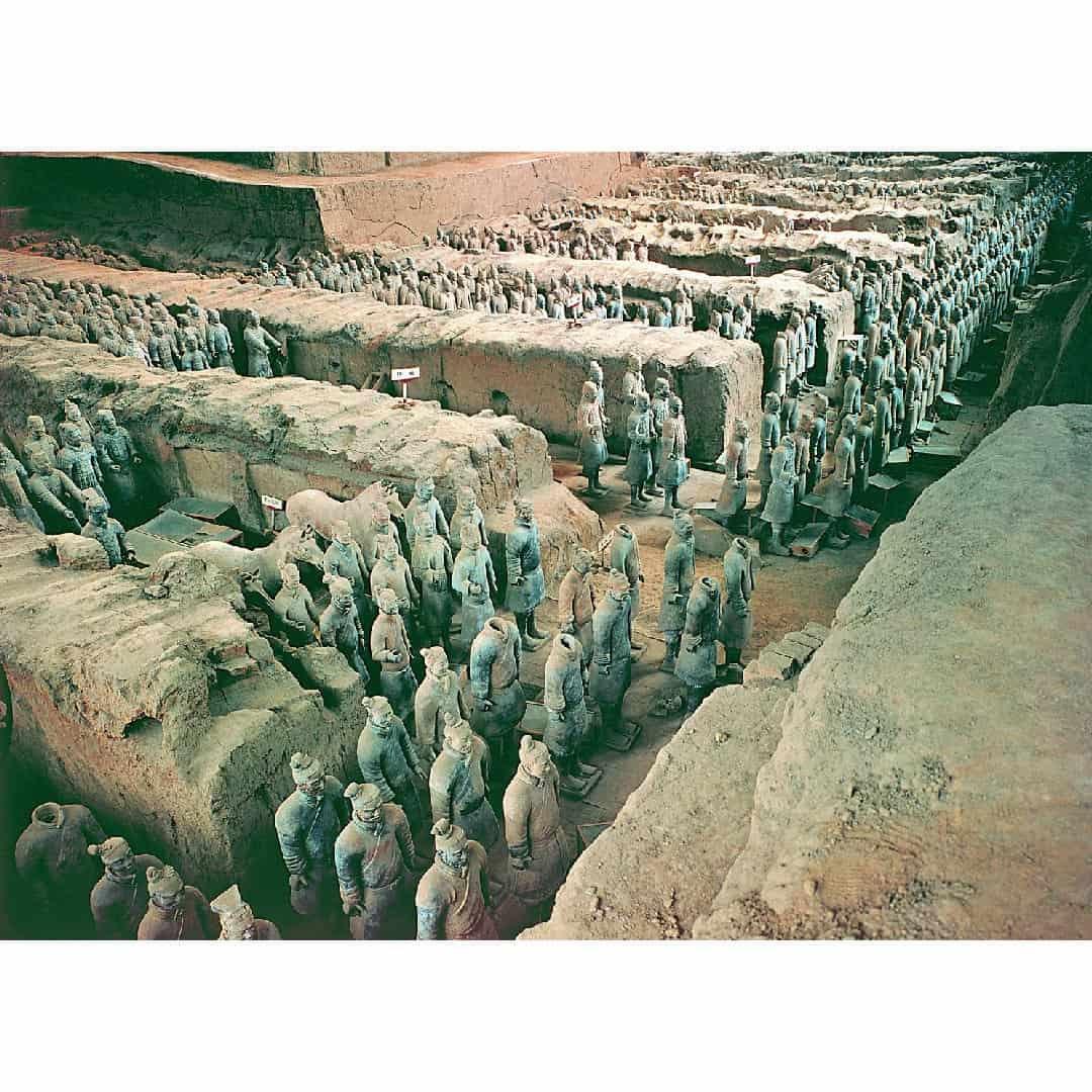 Rompecabezas Mini 500 piezas Guerreros de terracota, China - Tamaño A4 - Ingenio Destreza Mental