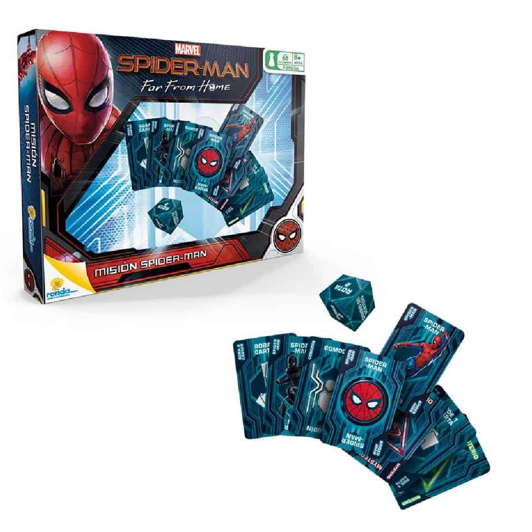 Juego de Mesa Misión Spider-man - Ingenio Destreza Mental